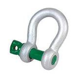Sjækel H galvaniseret Green Pin m/øjebolt