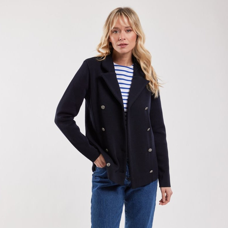 Armor-Lux W Nevez Cardigan Rich Navy
