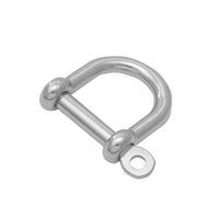 Sjækel Bred "D" Rustfri