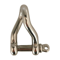 Sjækel Vredet Rustfri m/øjebolt