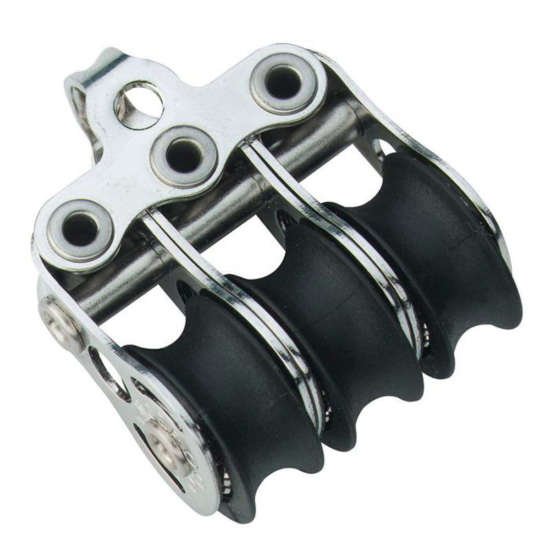 Blok rf micro 3-sk. m/bøjle & kuglelejer