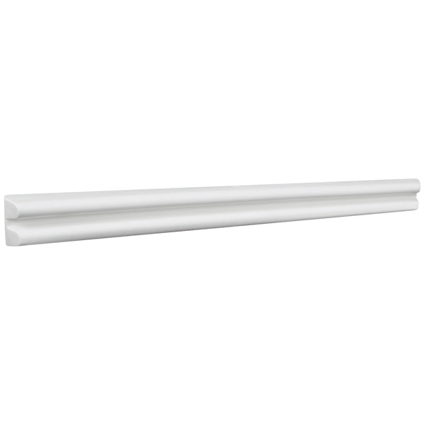 Polyform MF44 fenderlister hvid, 940x85x44mm 2 stk
