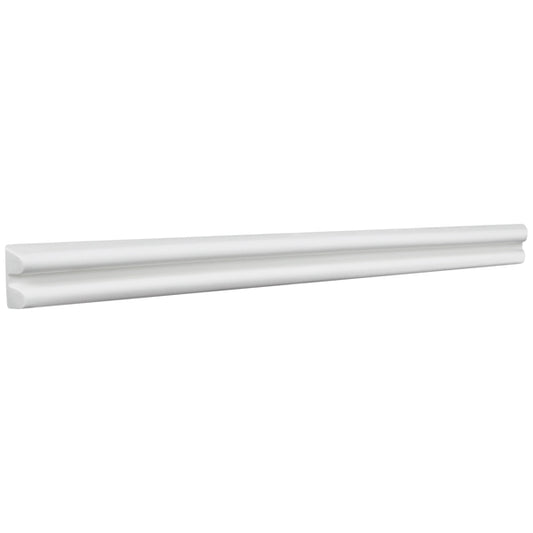 Polyform MF44 fenderlister hvid, 940x85x44mm 2 stk