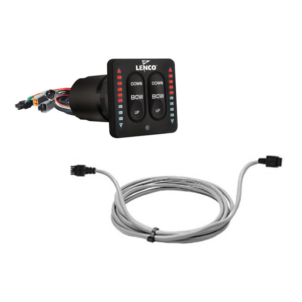 Lenco flybridge kontrol med indikator med kabel