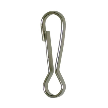 Karabinhage rustfri med fjeder "4293.½-I"