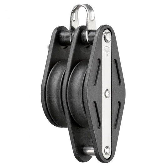 Blok fiber 2-sk. m/bøjle & hundsvot