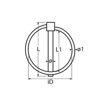 Traktorsplit rustfri