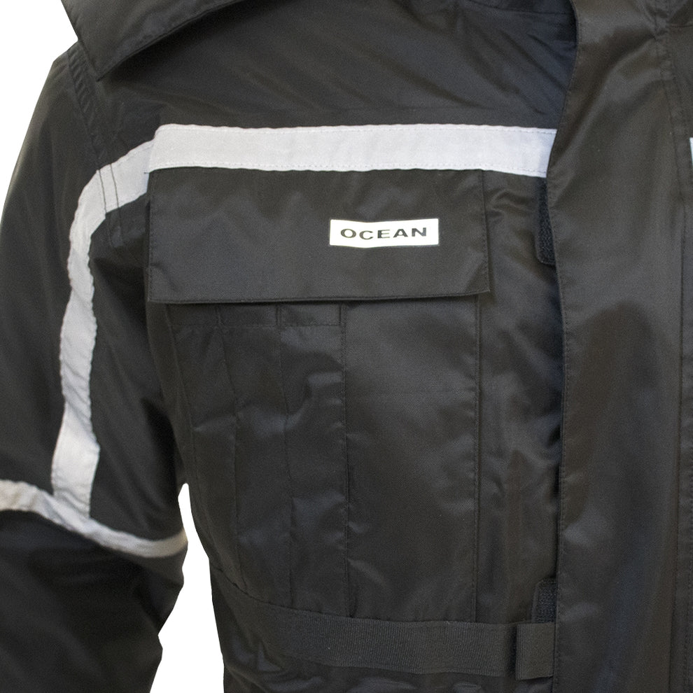 Ocean U Termokedeldragt Breathable Work Coverall Black