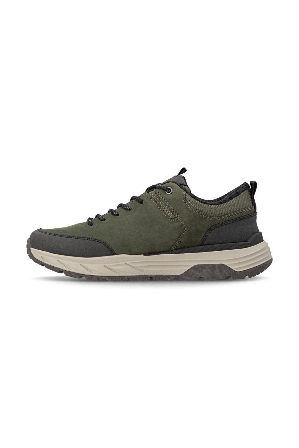 Rieker M Sko Synthetic Lace Shoe Green - 06103-54