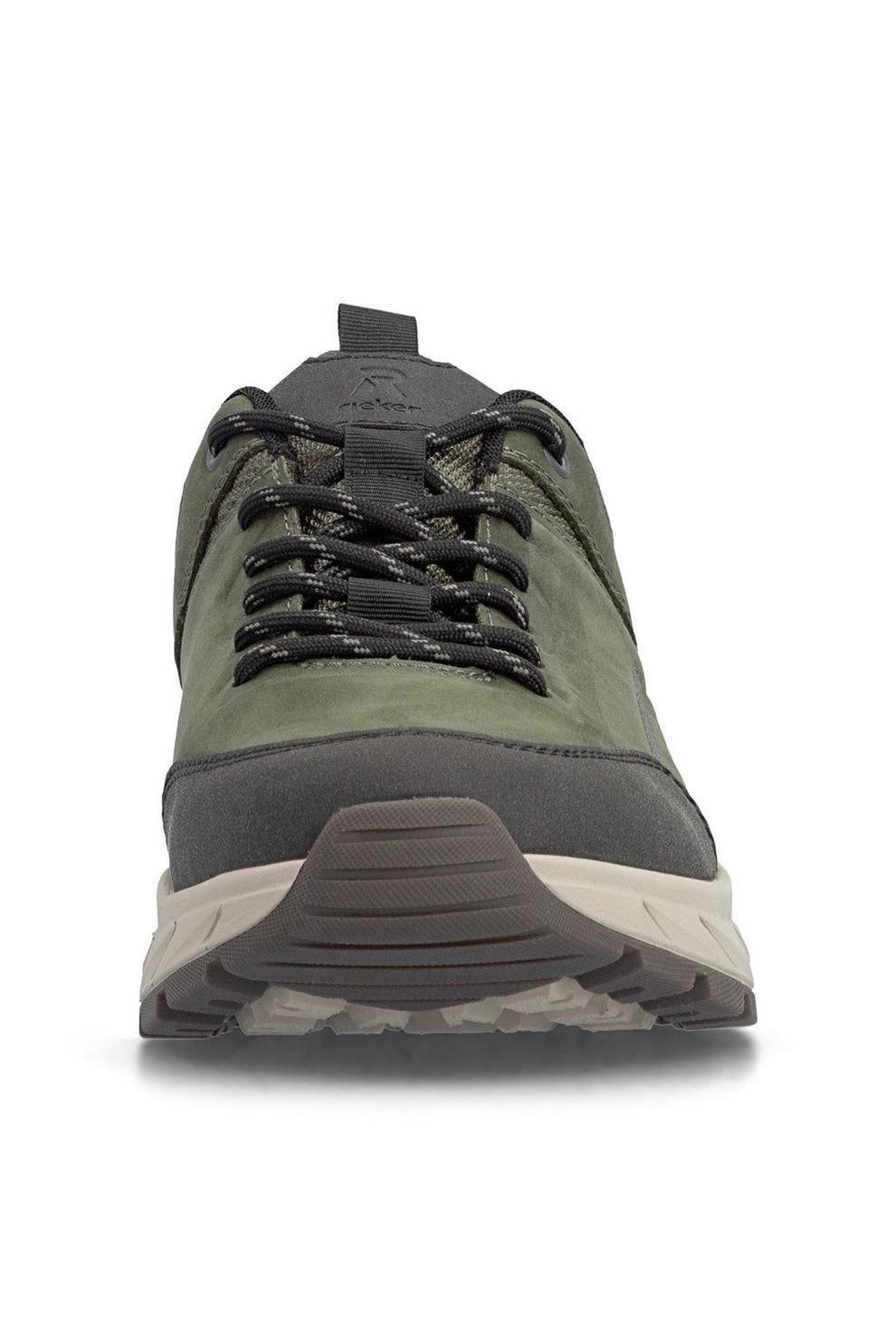 Rieker M Sko Synthetic Lace Shoe Green - 06103-54