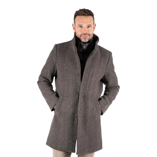 Pre End Aston Coat Jakke Mid Brown