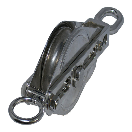 Londonblok rustfri 1-sk. m/øje & hundsvot