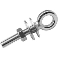 Blue Wave Øjebolt med Stort Øje, Rustfri