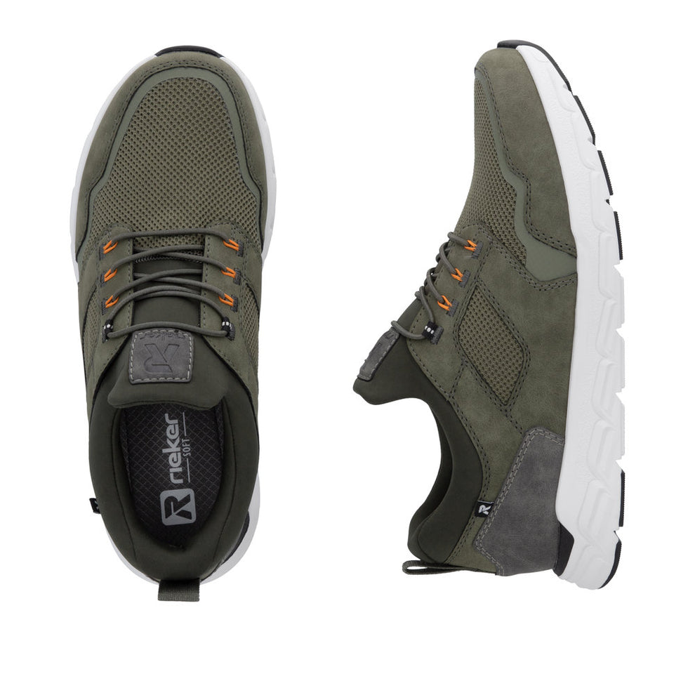 Rieker M Sko Green - 09102-54