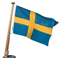 Bådflag bomuldslignende stof, Sverige