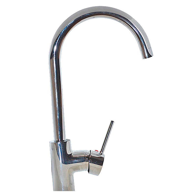 Vandhane forkromet mixer med drejegreb