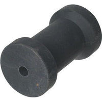 Kølrulle til bådtraileren Sort