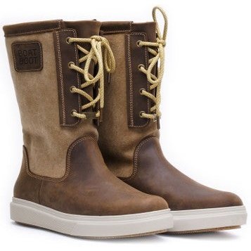 Boat Boot U Laceup Sejlerstølver Brun
