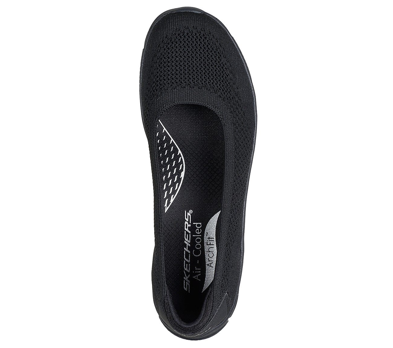 Skechers W Arch Fit Sunny Ballerina - Zen Walk - Black