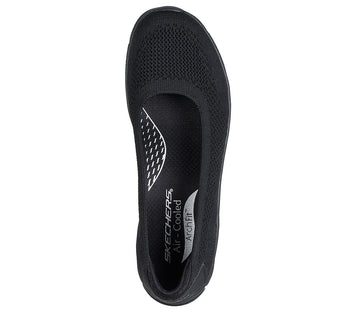 Skechers W Arch Fit Sunny Ballerina - Zen Walk - Black