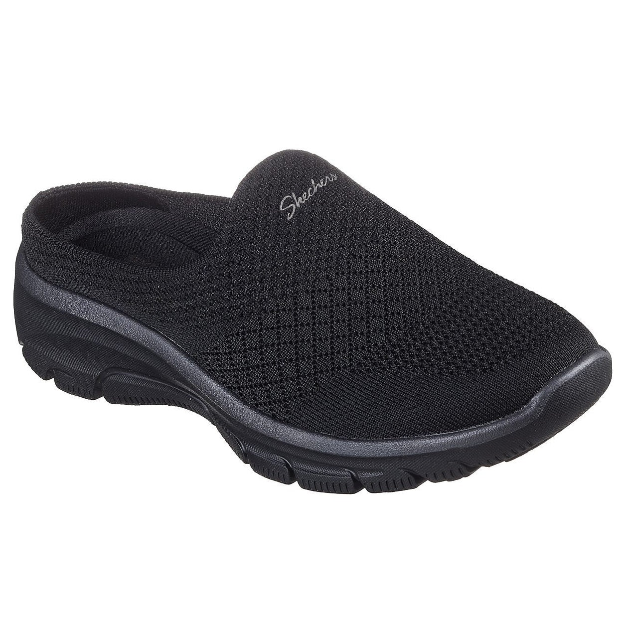 Skechers W Easy Going Slipper - Open Flow - Black