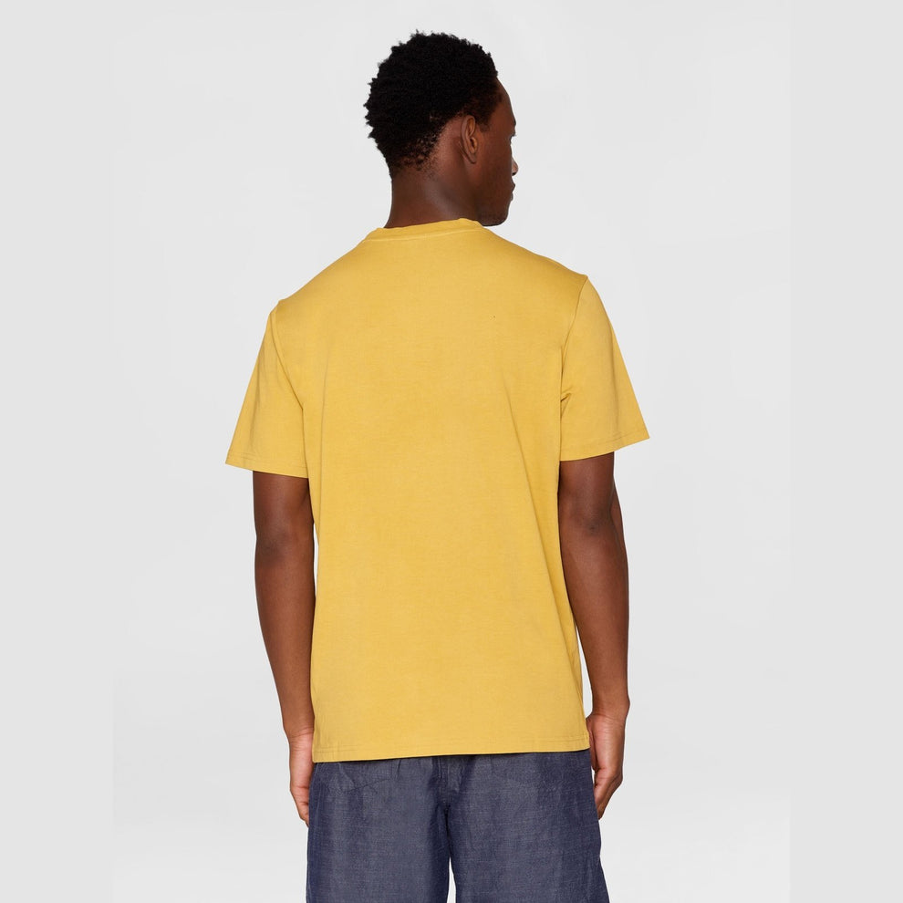 Knowledge Cotton Apparel M Loke T-Shirt Olivenite