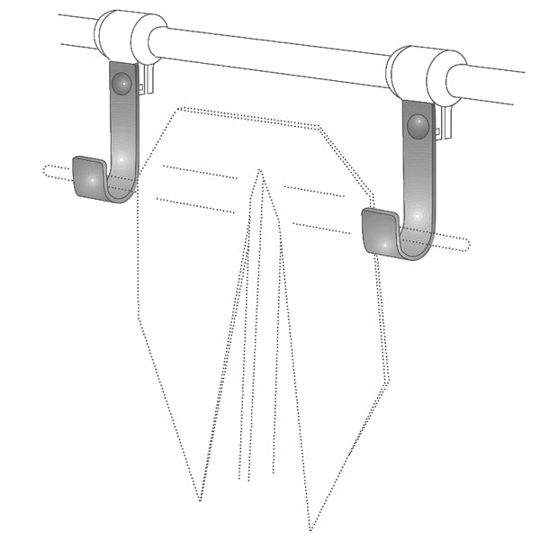 NOA ankerkrog Rustfri Stål, 110 mm