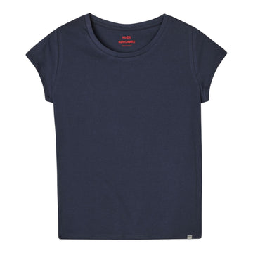 Mads Nørgaard W Fine Jersey Teasy Tee Parisian Night