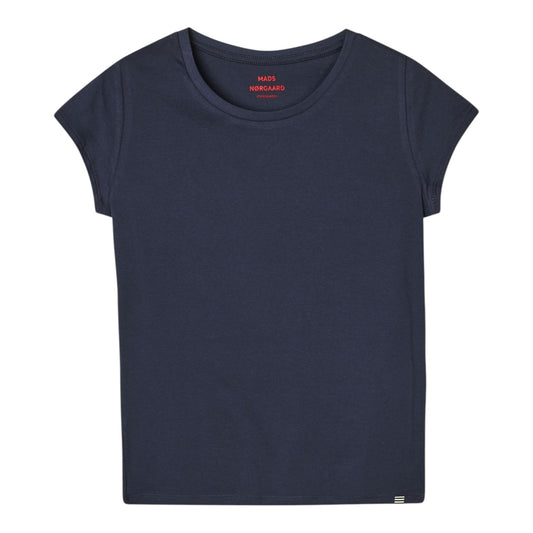 Mads Nørgaard W Fine Jersey Teasy Tee Parisian Night