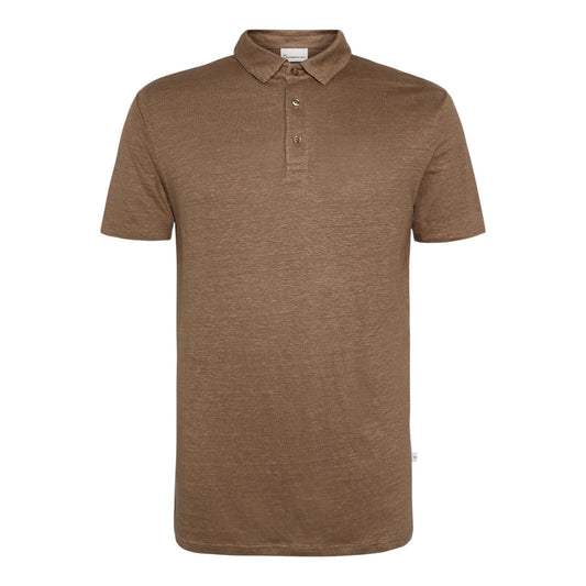 Knowledge Cotton Apparel M Regular Linen Polo 1019 Tuffet