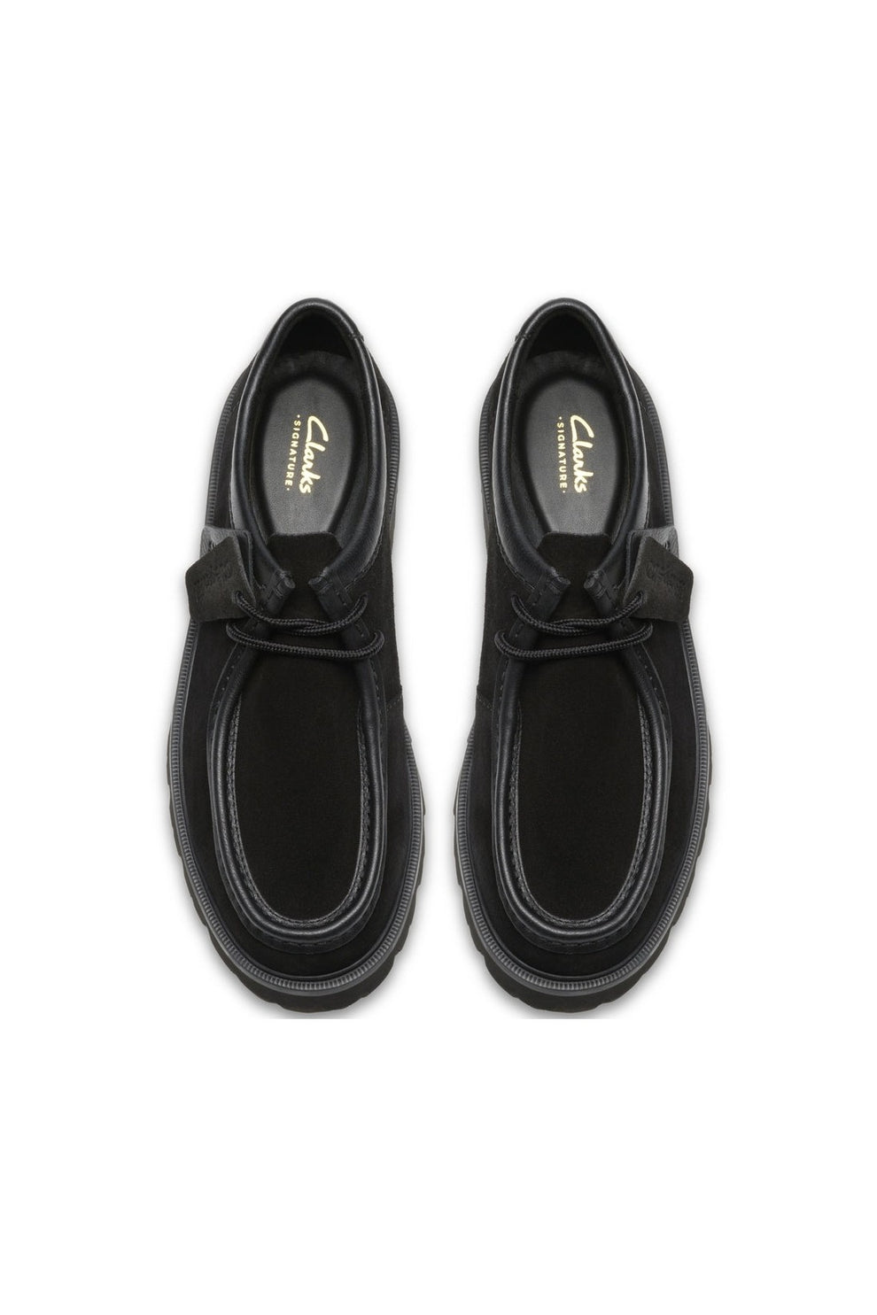 Clarks M Cleyhill Seam Black Suede