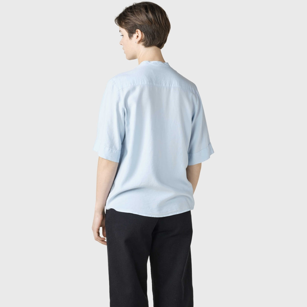 Klitmøller W Solrun T-Shirt Light Blue