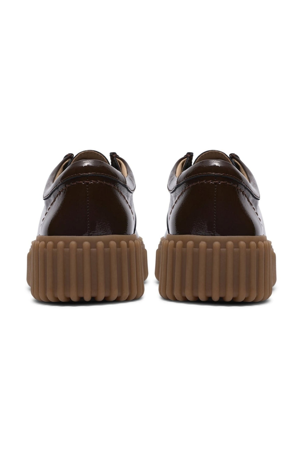 Clarks W Torhill Bee Dark Brown Patent