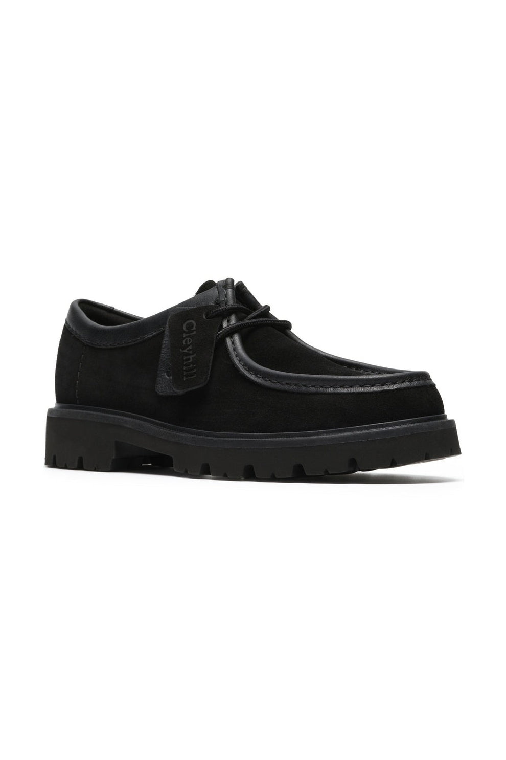 Clarks M Cleyhill Seam Black Suede