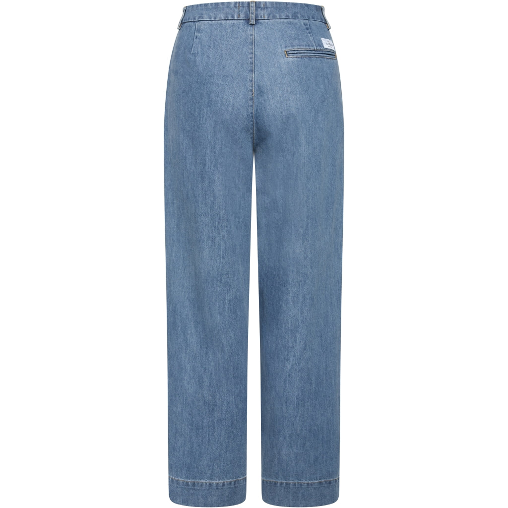 Klitmøller Collective W Lydia Denim Pants Light Blue Stonewash