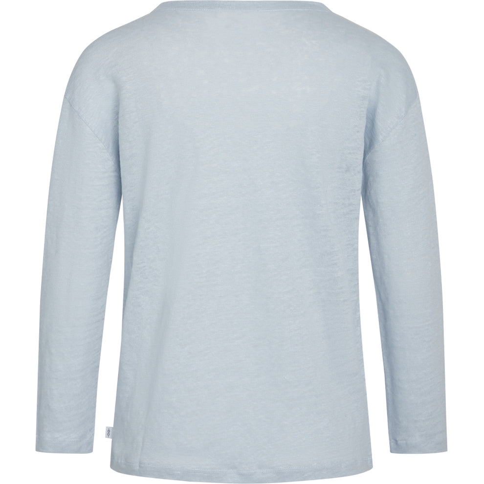 Klitmøller W Gudrun Langærmet T-Shirt Light Blue