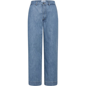 Klitmøller Collective W Lydia Denim Pants Light Blue Stonewash