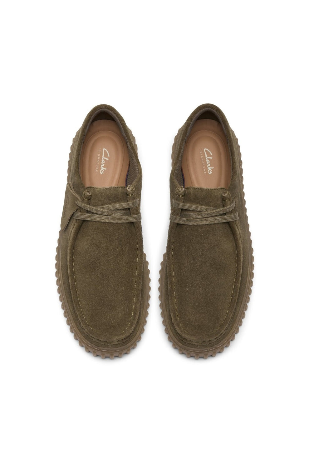 Clarks M Torhill Lo Sneakers Olive Suede