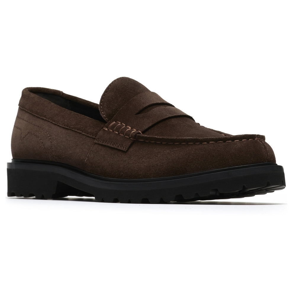 Clarks M Berwick Lo Dark Brown Suede