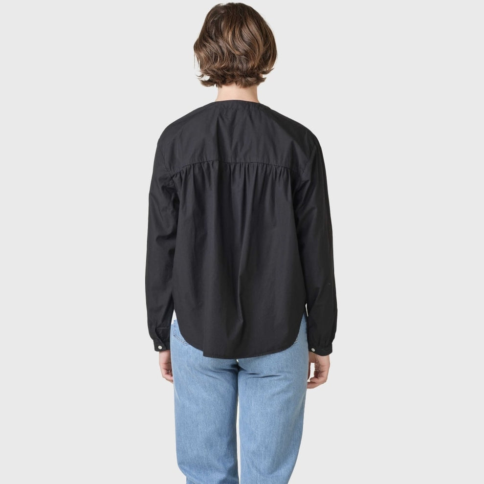 Klitmøller W Alma Poplin Shirt Black