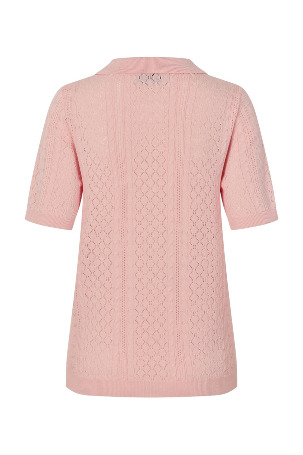 Lollys Laundry W Alaiall Polo Knit Pink