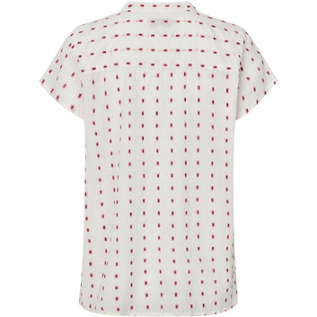 Lollys Laundry W Heatherll Top Creme