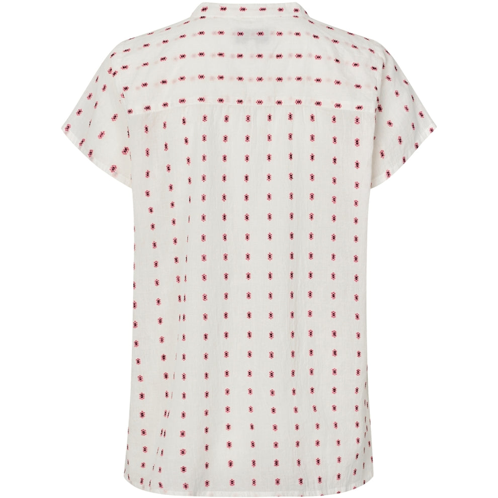 Lollys Laundry W Heatherll Top Creme