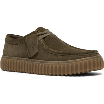 Clarks M Torhill Lo Sneakers Olive Suede