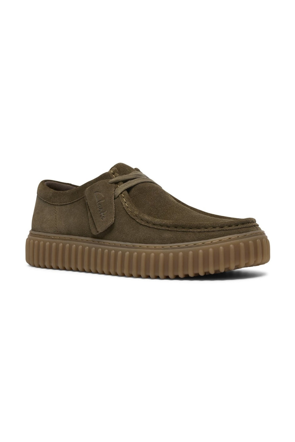 Clarks M Torhill Lo Sneakers Olive Suede