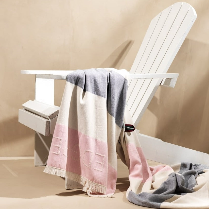 Redgreen U Rea Towel Rose Stripe 92 x 180 cm