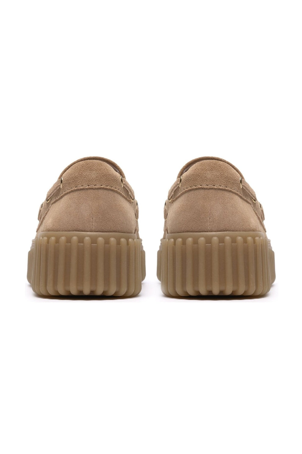 Clarks W Torhill Boat Beige Suede