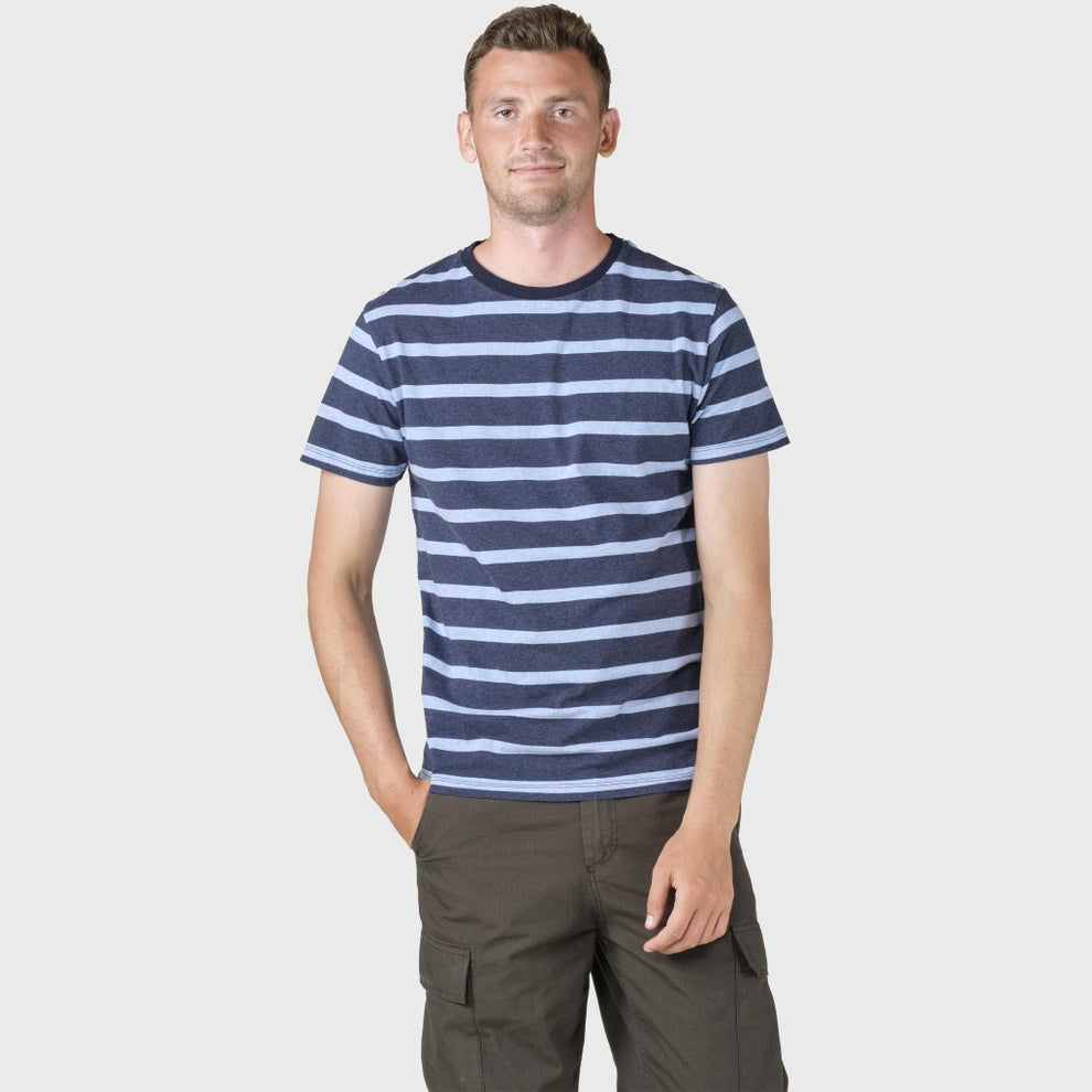 Klitmøller M Sunny T-Shirt Navy/Light Blue