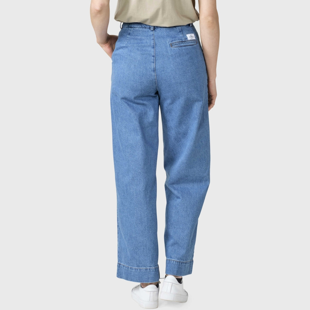 Klitmøller Collective W Lydia Denim Pants Light Blue Stonewash