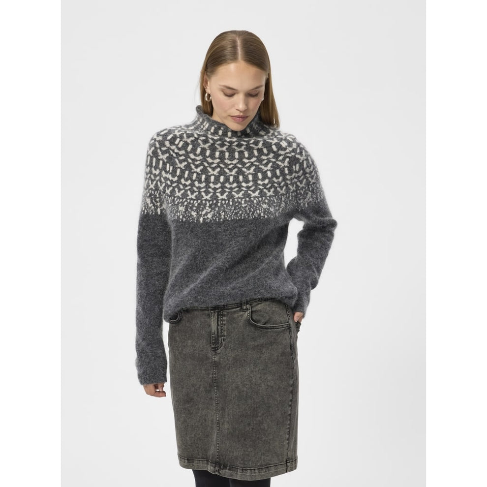 Redgreen W Jesebel Strik Antracit Pattern